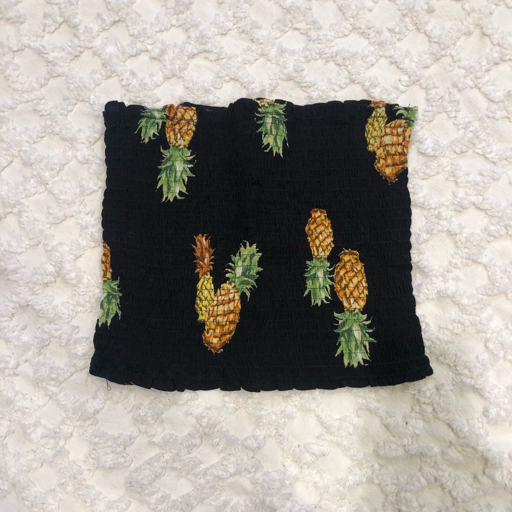 Pineapple crop top